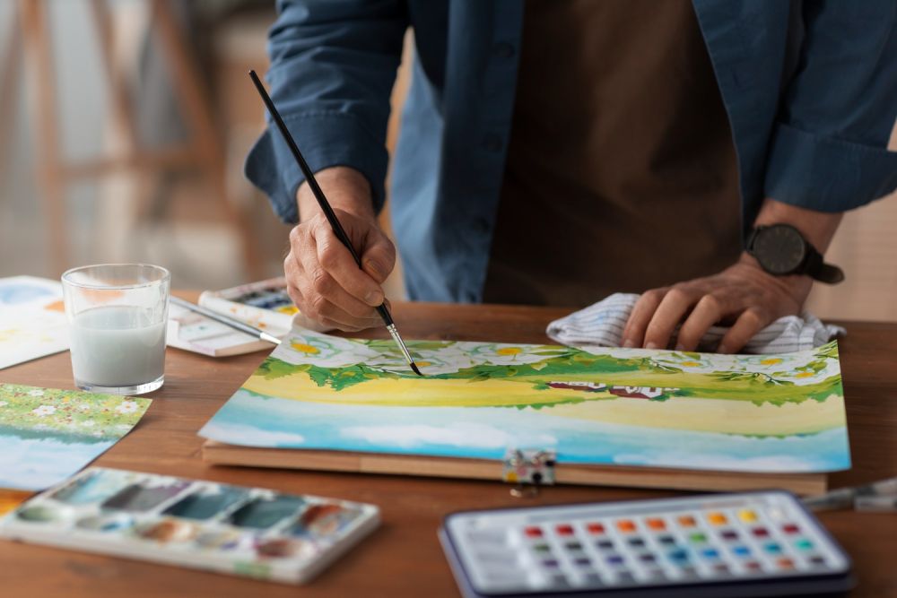 🏔️ Mountain Mindfulness & Art Camp